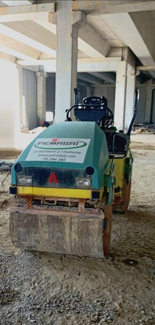 Matériel PEMABAT mobilisé pour travaux de chantier