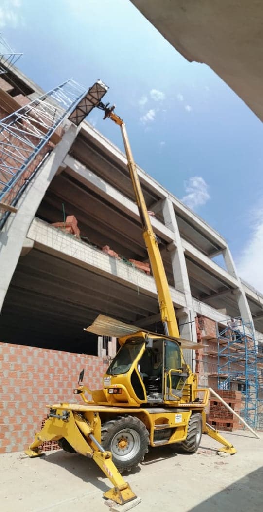 Parc technique PEMABAT sur chantier